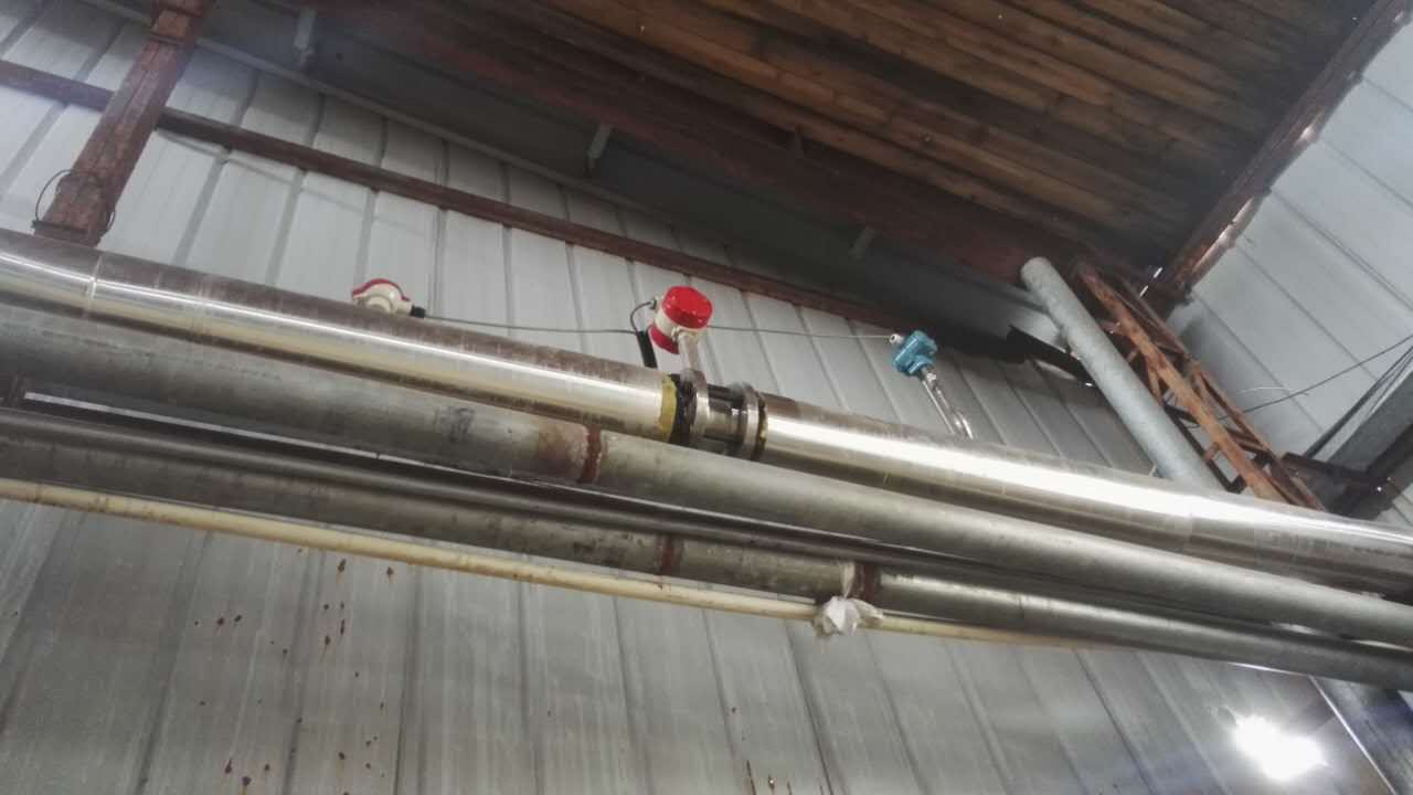 電磁流量計現場安裝圖片 電磁流量計現場安裝圖片