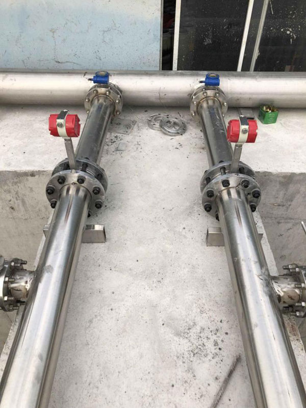 米科渦街流量計(jì)使用現(xiàn)場(chǎng)