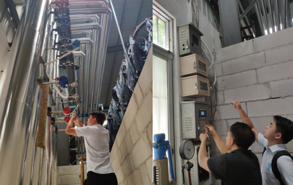 米科渦街流量計現場應用