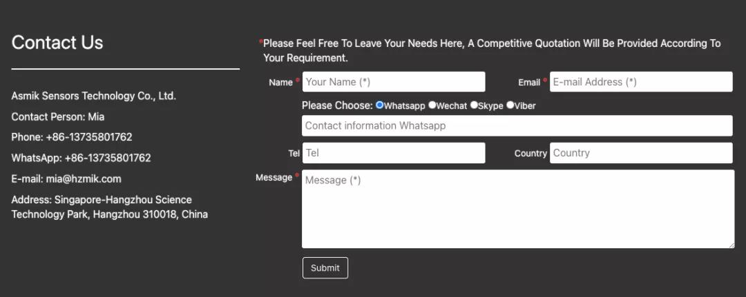 聯系我們頁面 聯系我們頁面
