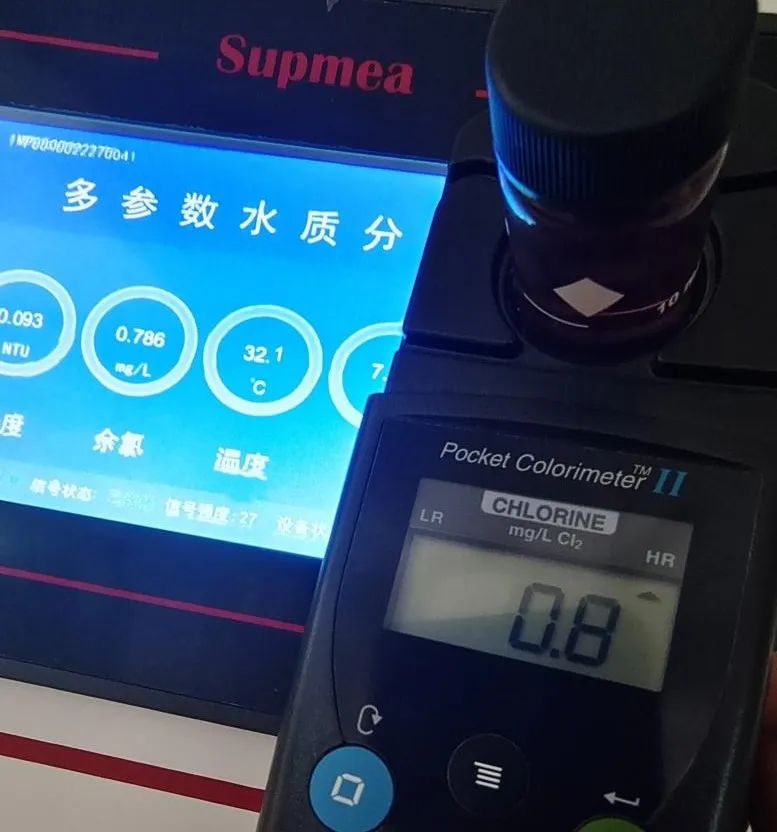 現場數據對比 現場數據對比