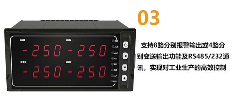 多回路數字顯示控制儀產品特點3